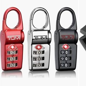 Tumi assorted 3 pack TSA locks